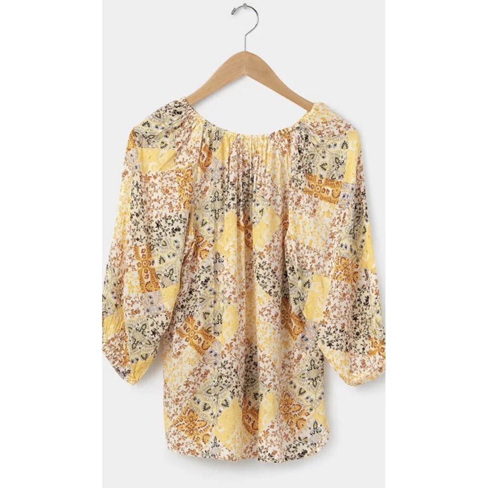 Matilda‎ Jane Good Hart Womens Rockport Blouse Floral Size Medium New